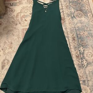 Green Sleeveless Dress